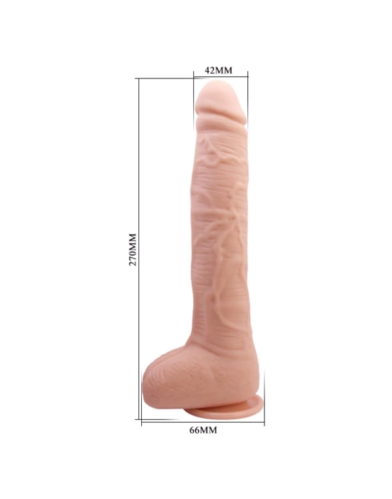 27 cm Büyük Boy Realistik Vantuzlu Dildo Penis - Dick