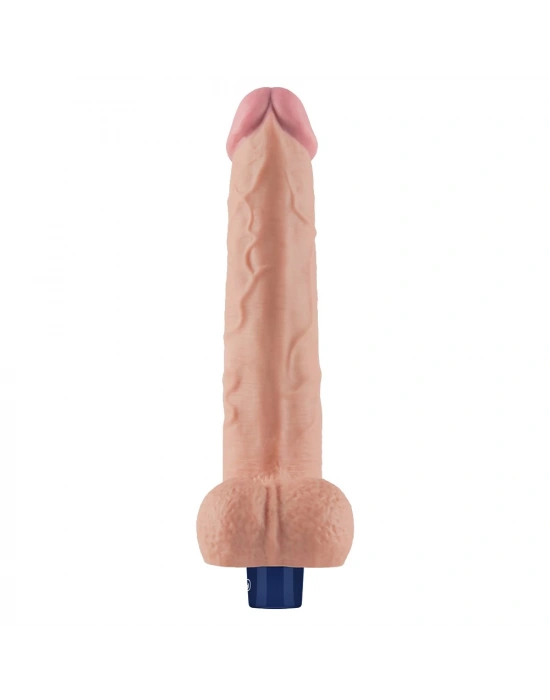 27.2 cm USB Şarjlı Yeni Nesil Realistik Titreşimli Ten Dildo Penis