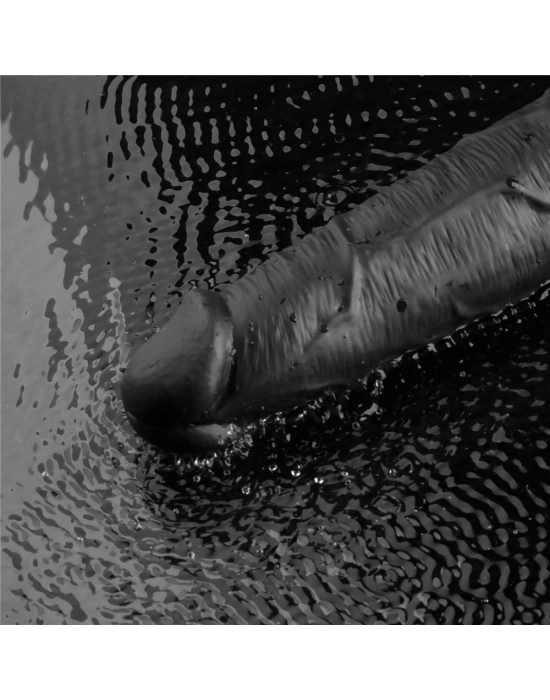 27.2 cm USB Şarjlı Yeni Nesil Realistik Titreşimli Zenci Dildo Penis