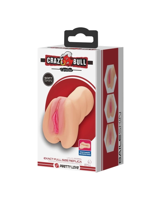 Wossi 3 Boyutlu Gerçekçi Anal & Vajinal Masturbatör - Carolina