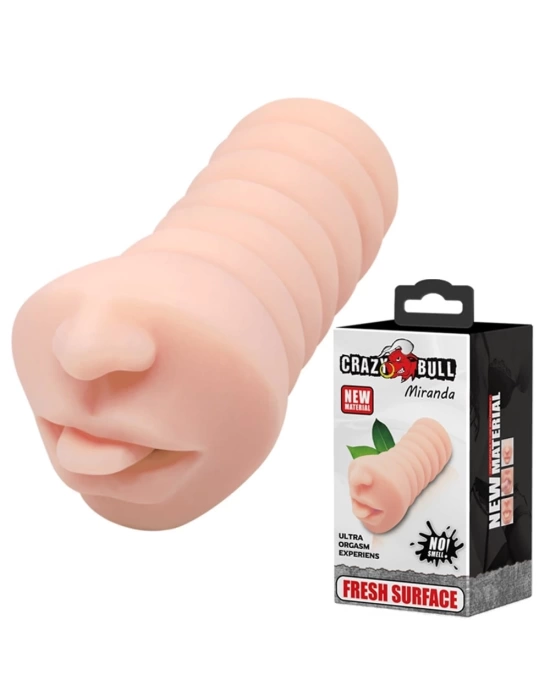 Wossi 3 Boyutlu Suni Oral Mastürbatör - Miranda