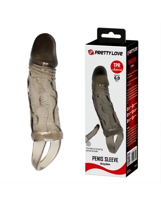 3 cm Dolgulu Penis Kılıfı Zenci