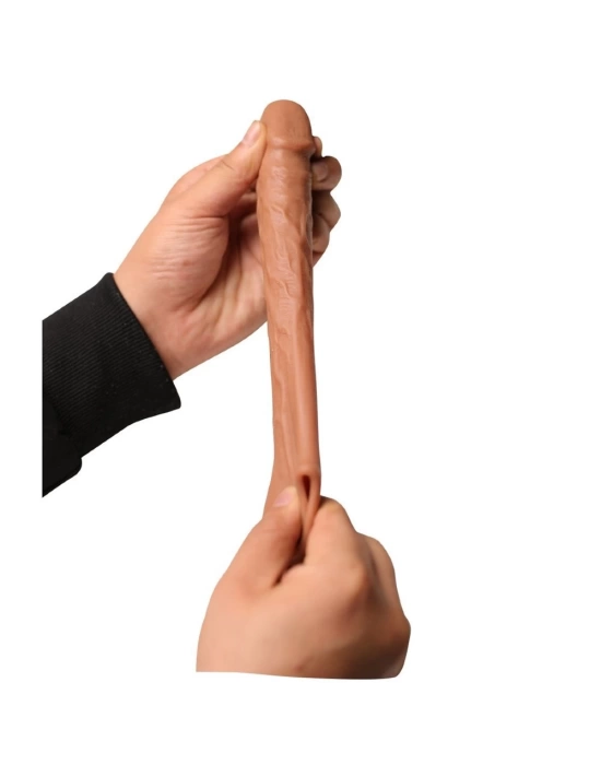 Wossi 3,5 cm Dolgulu Realistik Penis Kılıfı