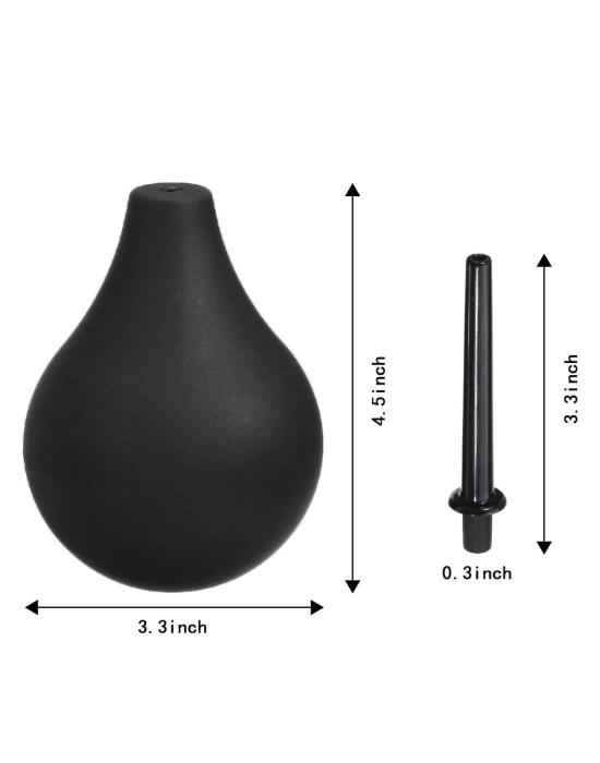 Wossi Anal Vajinal Duş Temizleyici Siyah 220ml