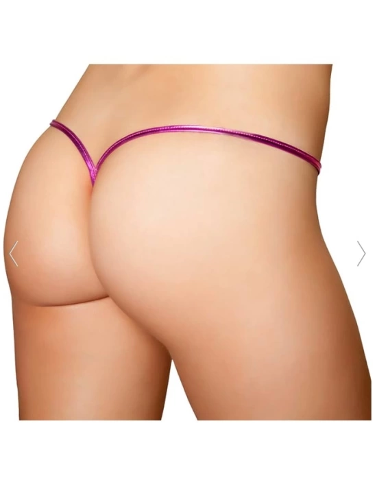 Bacio Fantazi Pembe Lame Stirng - Tanga BC1287