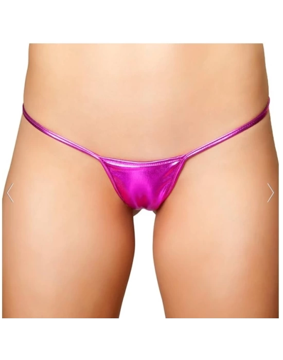 Bacio Fantazi Pembe Lame Stirng - Tanga BC1287