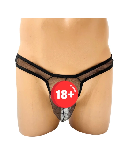 Bacio Fantazi Seksi Transparan Erkek İç Çamaşırı BC4583