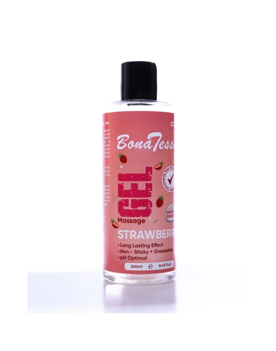Wossi Bona Tessa Çilek Aromalı Masaj Jeli 250 ml