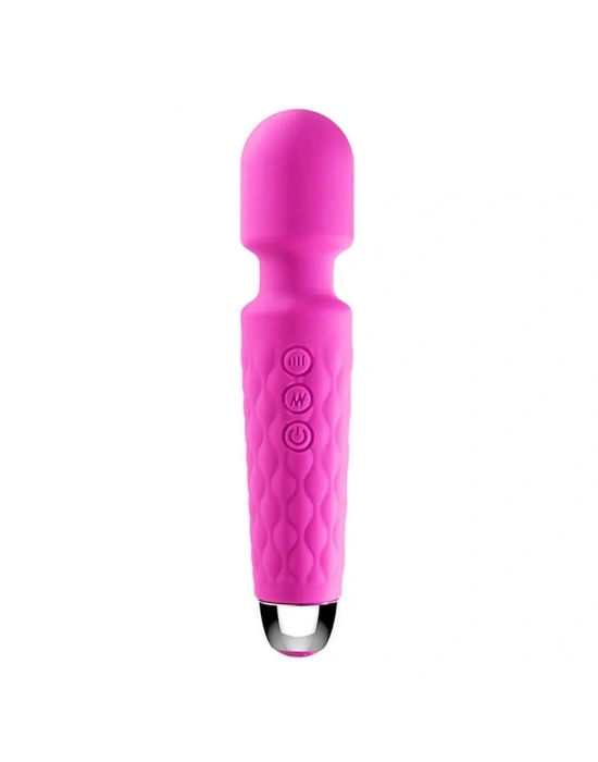 Bükülebilir Başlıklı Wand Vibratör Pembe