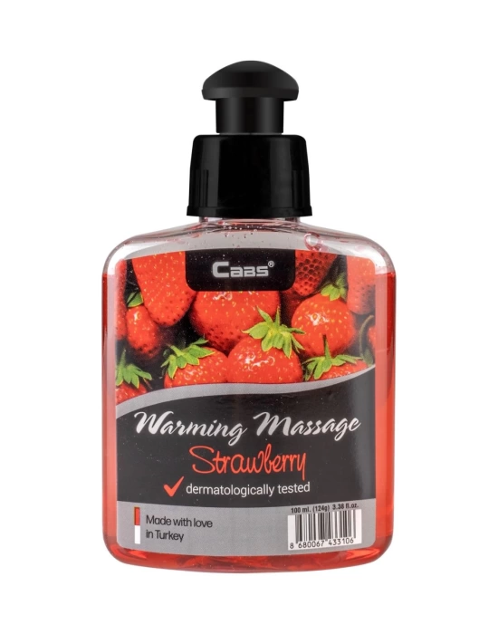 Cabs Warming Masaj Yağı Çilek Aromalı
