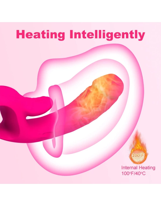 Çift Motorlu Modern Rabbit Vibrator Pembe
