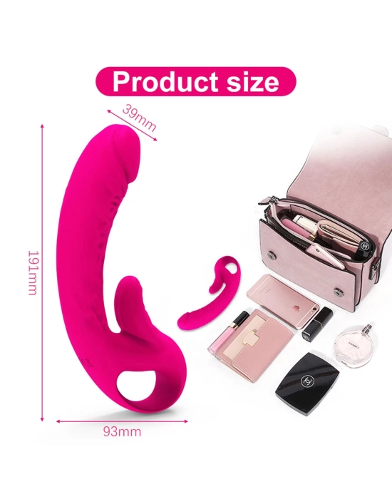 Çift Motorlu Modern Rabbit Vibrator Pembe