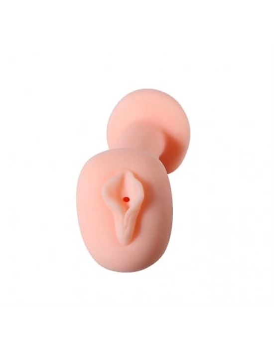 Çift Taraflı Realistik Suni Anal & Vajinal Mastürbatör
