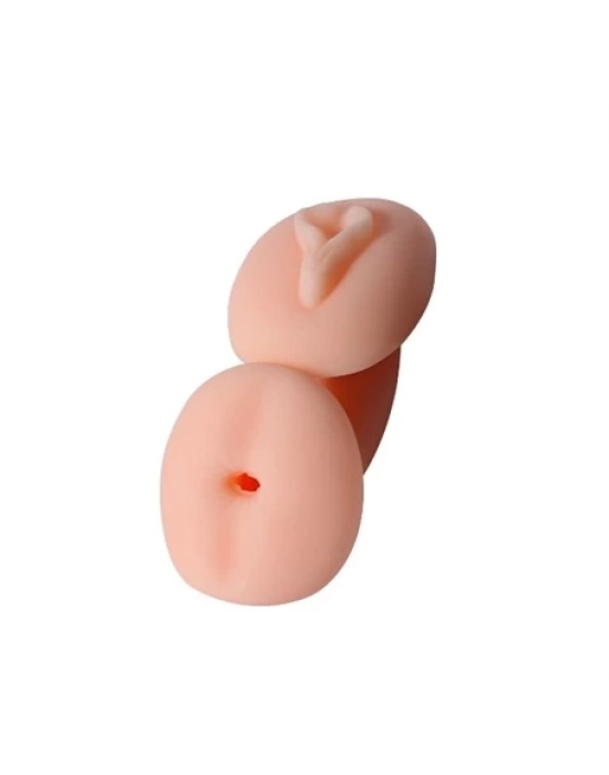 Çift Taraflı Realistik Suni Anal & Vajinal Mastürbatör
