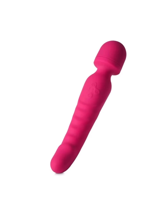 Çift Taraflı Wand Vibratör Kırmızı