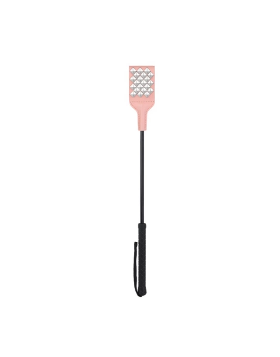 Wossi Deri Uçlu Fantezi Paddle Pembe