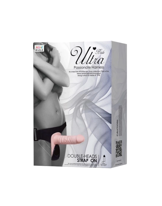 Wossi Double Belden Bağlamalı Anal Plug ve Realistik Titreşimli Penis