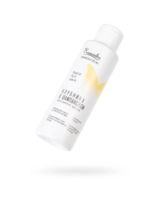 Wossi Eromantica Çilek ve Şampanya Aromalı Masaj Yağı