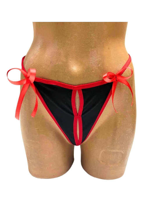 Fantezi Çiftlere Özel Seksi Dalgıç String Takımı BC3215