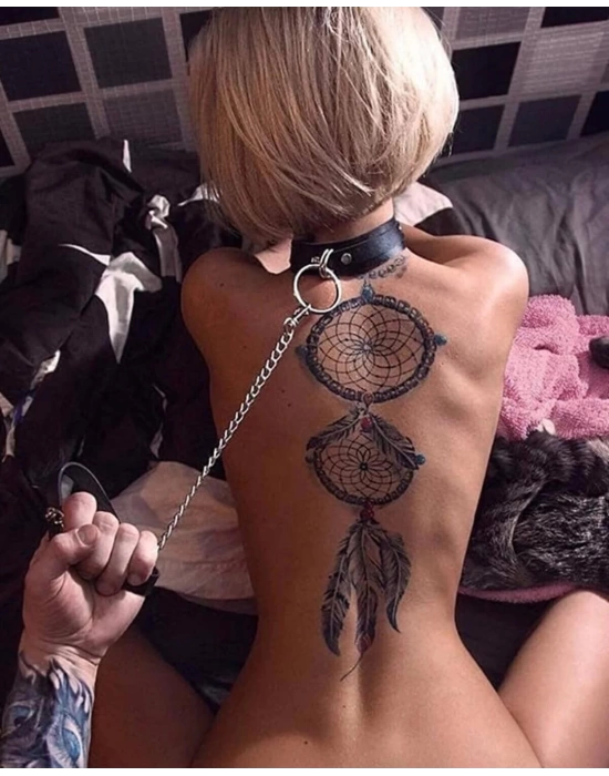Fantezi Seksi Deri Harness Tasma BC5394