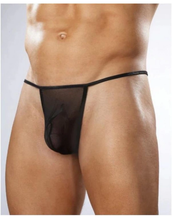 Fantezi Transparan Seksi Tül  Erkek String BC4600