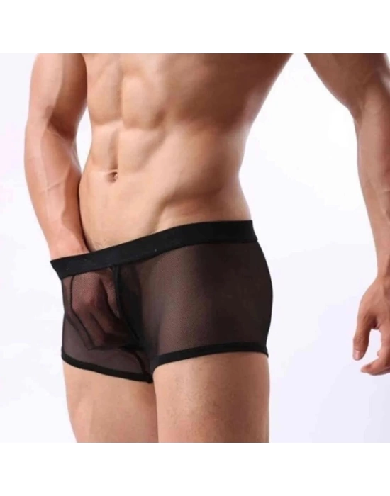 Fantezi  Transparan  Tül Erkek Boxer  Fantezi Tanga BC4603