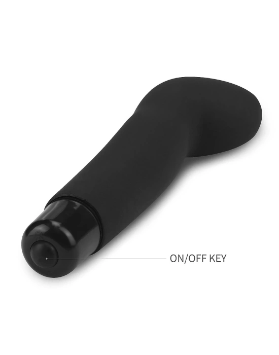 Wossi G-Spot Uyarıcılı Titreşimli Vibratör Dildo 12,5 cm