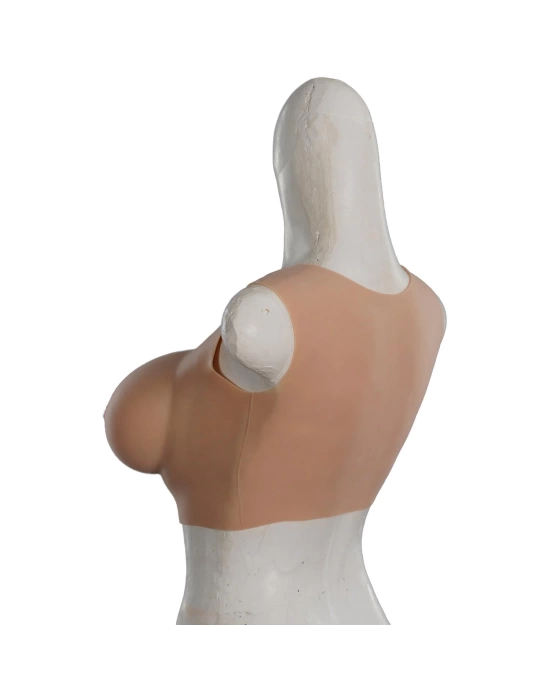 Giyilebilir Silikon Göğüs Sarışın Orta Boy D Cup
