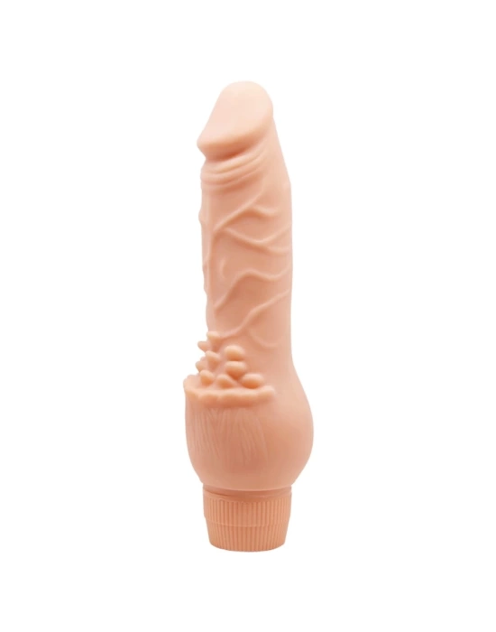 Wossi Güçlü Titreşimli 19,5 cm Realistik Vibratör Gerçekci Penis Dildo