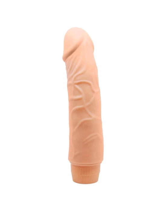 Güçlü Titreşimli 19,5 cm Realistik Vibratör Gerçekci Penis Dildo