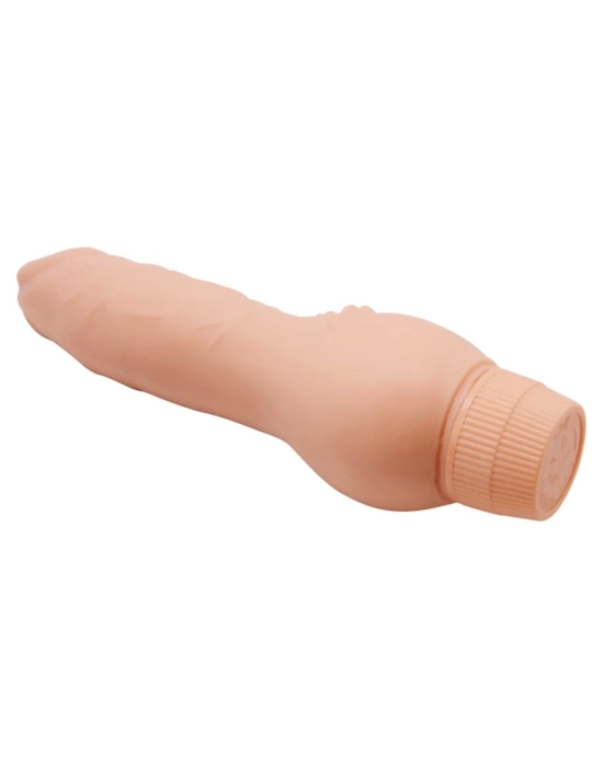 Güçlü Titreşimli 19,5 cm Realistik Vibratör Gerçekci Penis Dildo