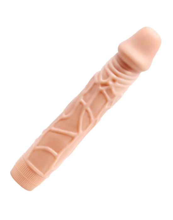 Güçlü Titreşimli 22,5 cm Realistik Vibratör Gerçekci Penis Dildo