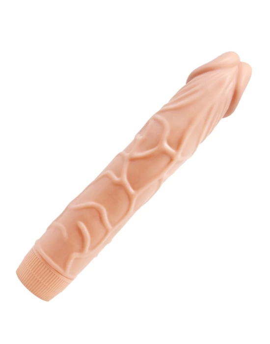 Güçlü Titreşimli 22,5 cm Realistik Vibratör Gerçekci Penis Dildo
