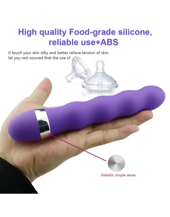 Kıvrımlı G Nokta Uyarıcı Vibratör Mor