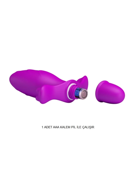 Wossi Klitoral Uyarıcılı Titreşimli Anal Plug