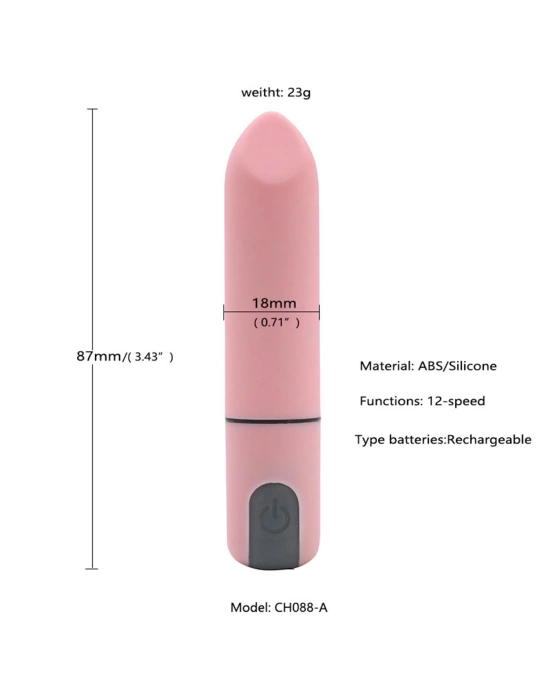 Kurşun Vibratör Pembe