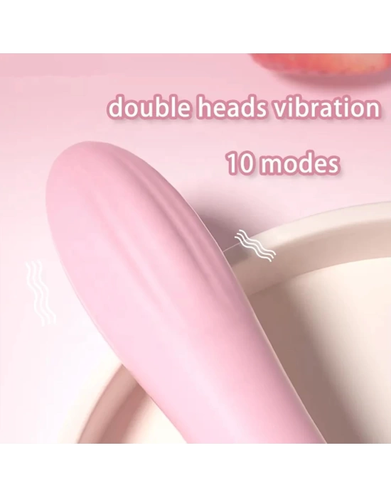 Wossi Modern Isıtmalı Wand Vibratör Pembe