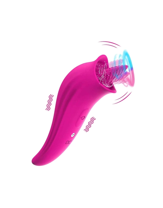 Modern Licking Vibratör Pembe