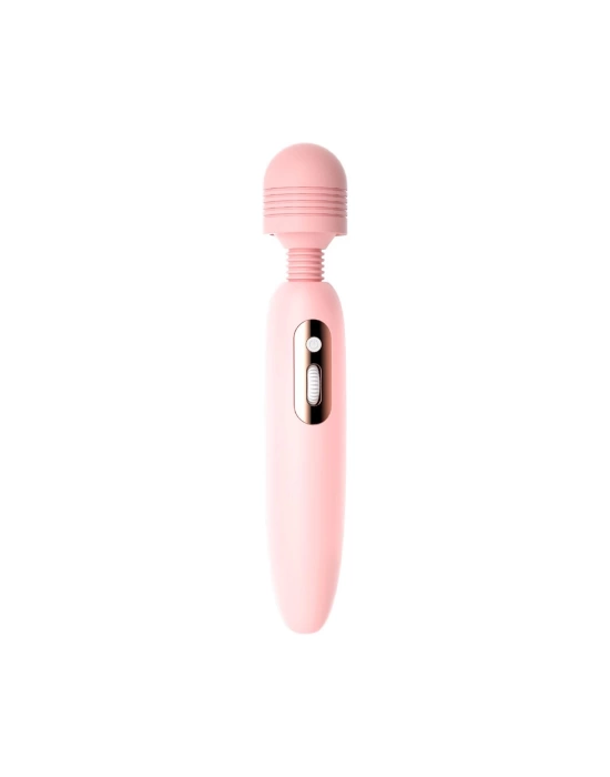 Modern Masaj Wand Vibratör Pembe