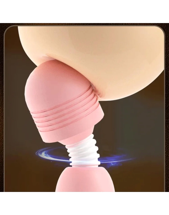 Modern Masaj Wand Vibratör Pembe