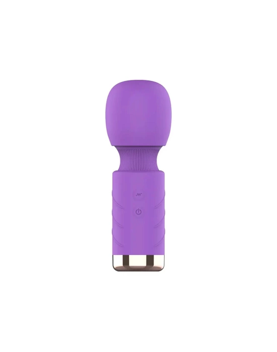 Modern Mini Wand Vibratör Mor