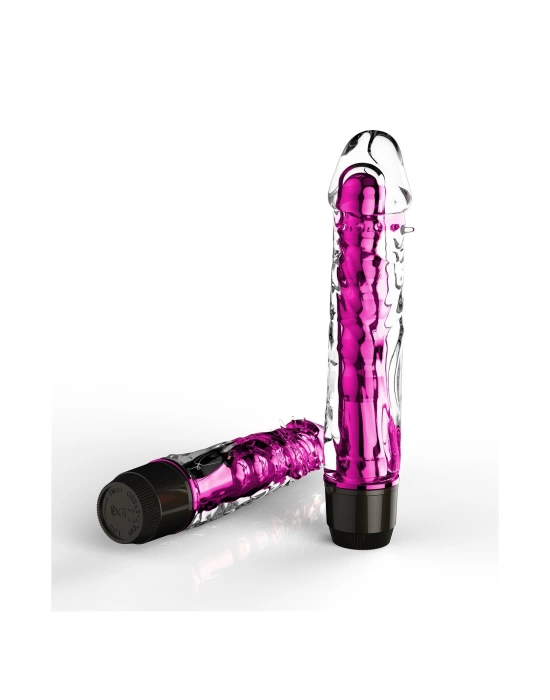 Wossi Modern Şeffaf Vibratör Pembe