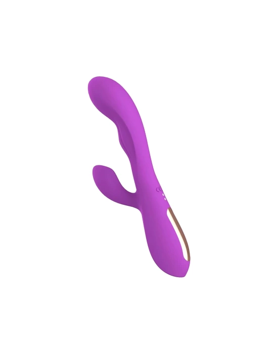 Wossi Modern Uyarıcılı Rabbit Vibratör Mor