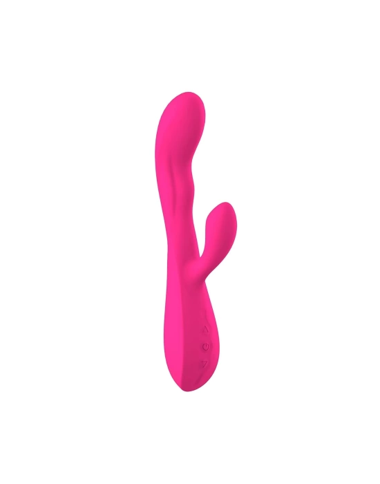 Wossi Modern Uyarıcılı Rabbit Vibratör Pembe