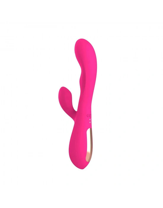 Modern Uyarıcılı Rabbit Vibratör Pembe