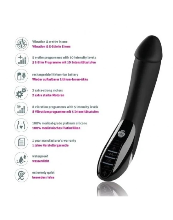 Mystim Tickling Truman Titreşimli ve Elektrikli Şoklu Vibratör 27cm
