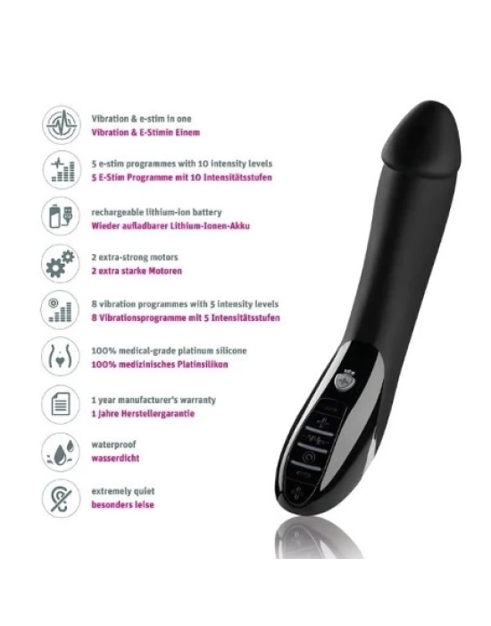 Wossi Tickling Truman Titreşimli ve Elektrikli Şoklu Vibratör 27cm