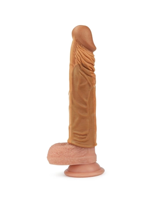 Wossi Nature Extender 5 cm Dolgulu Premium Melez Silikon Penis Kılıfı