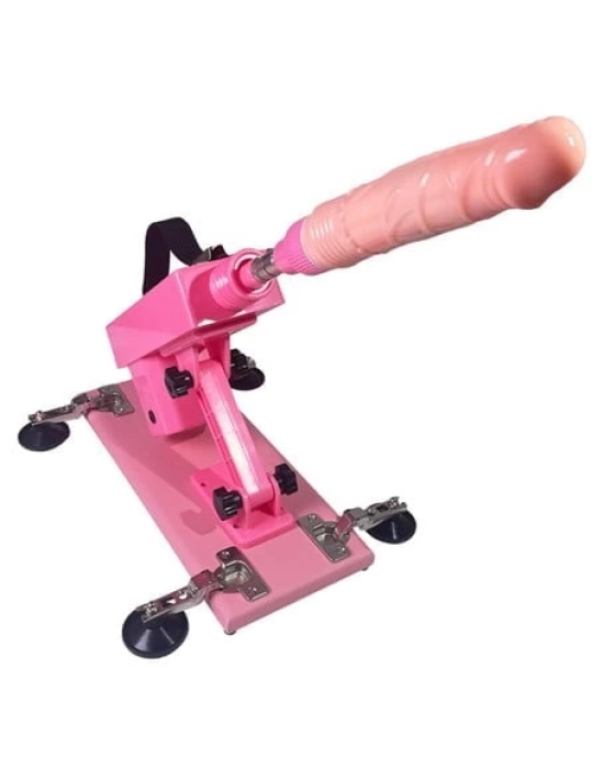 Otomatik Gidip Gelmeli Seks Makinesi Pembe