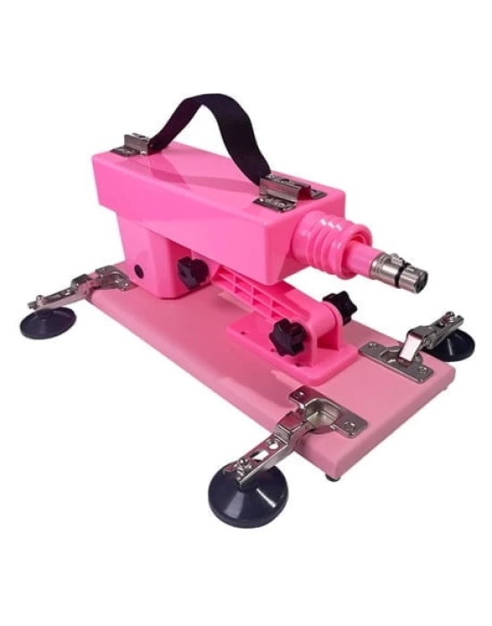 Wossi Otomatik Gidip Gelmeli Seks Makinesi Pembe